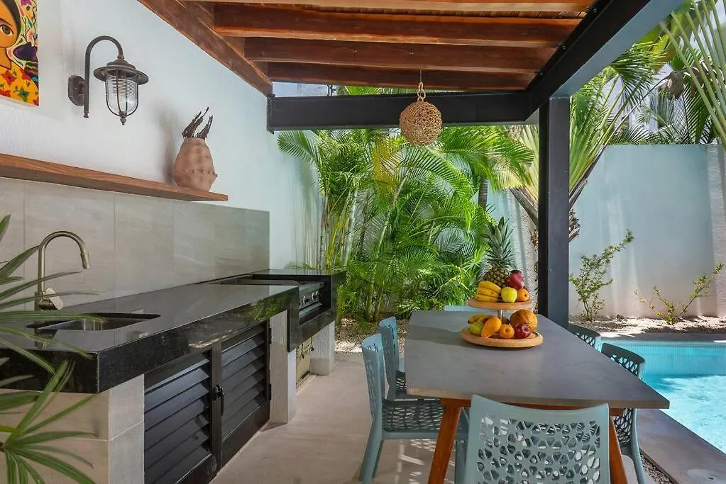 Wonderful Tropical Home 3Br, Garden, Private Pool. Τουλούμ 0*,  Μεξικό